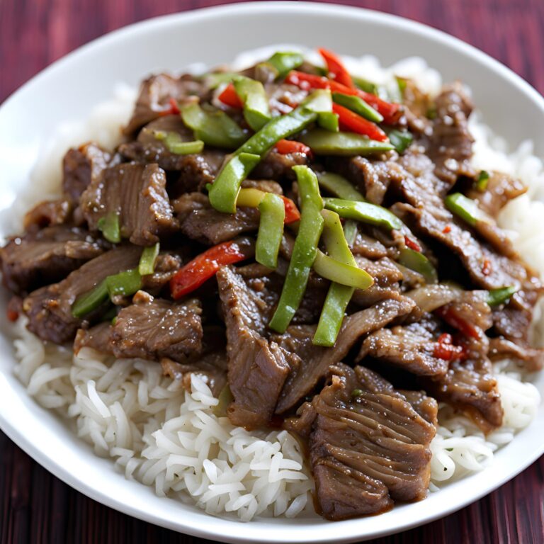 Chinese Pepper Steak With Onion Recipe