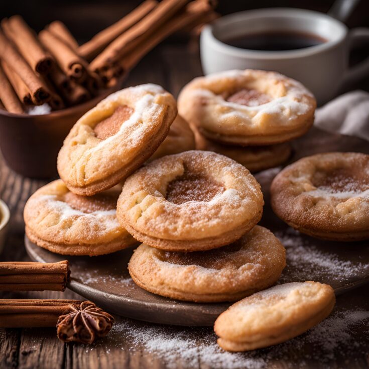 Churro Cheesecake Cookies Recipe