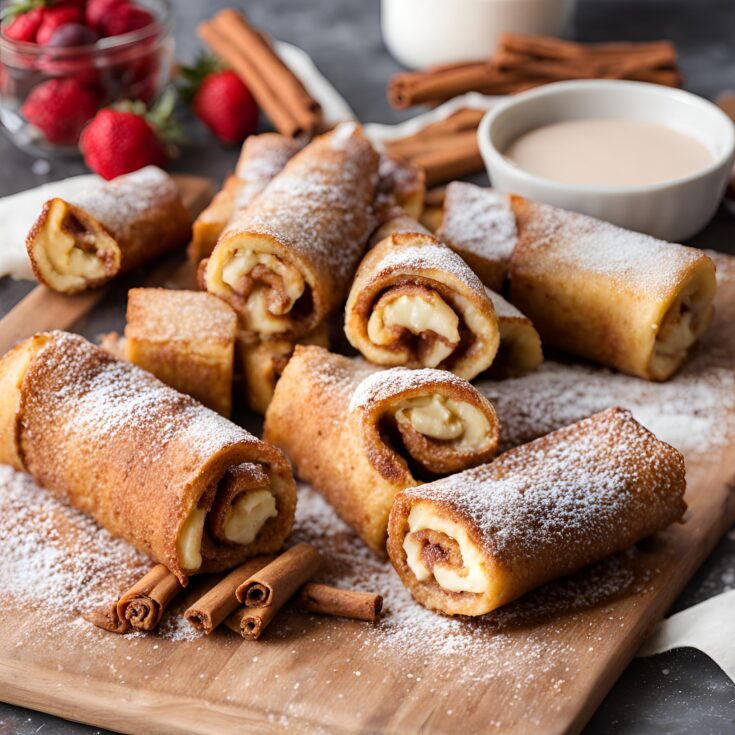 Cinnamon French Toast Roll Ups Recipe