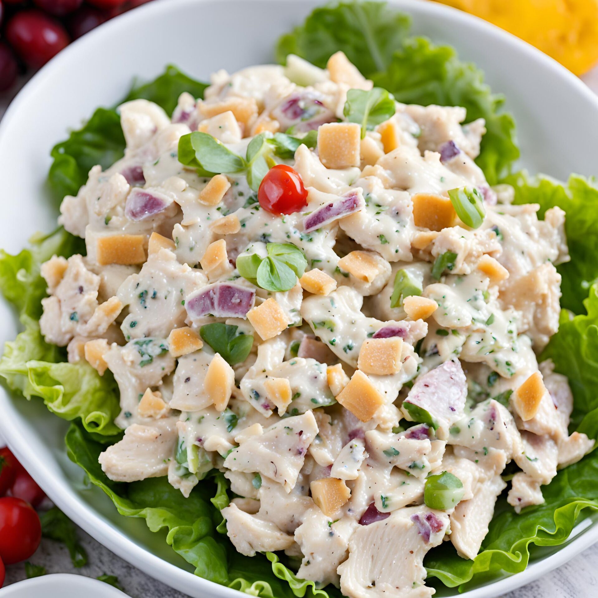 Creamy Chicken Salad Recipe | Cheff Recipes
