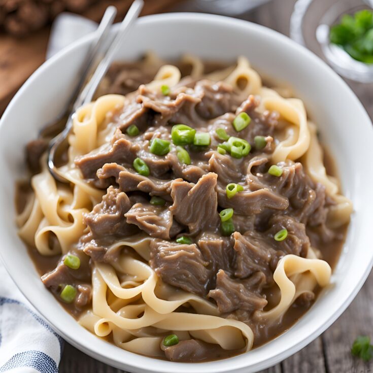 Crock Pot Beef and Noodles Recipe