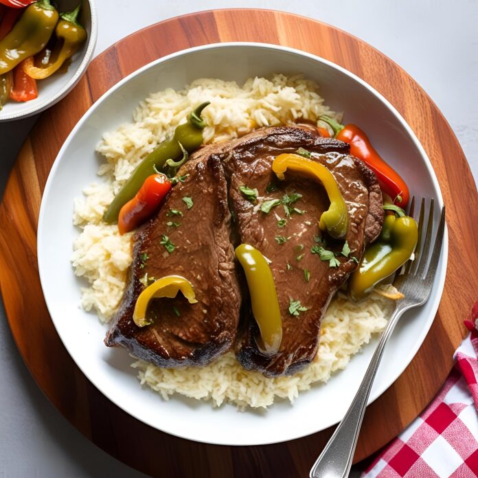 Crockpot Pepper Steak Recipe
