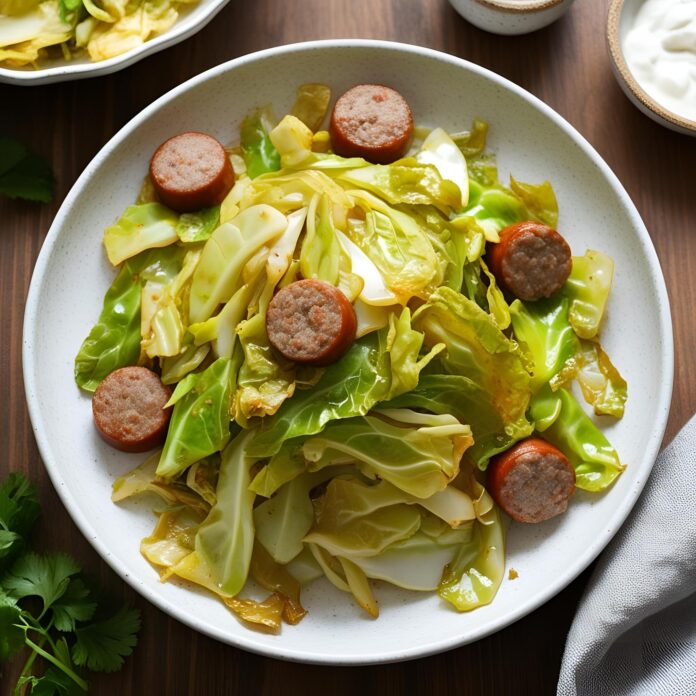 Fried Cabbage And Sausage Recipe