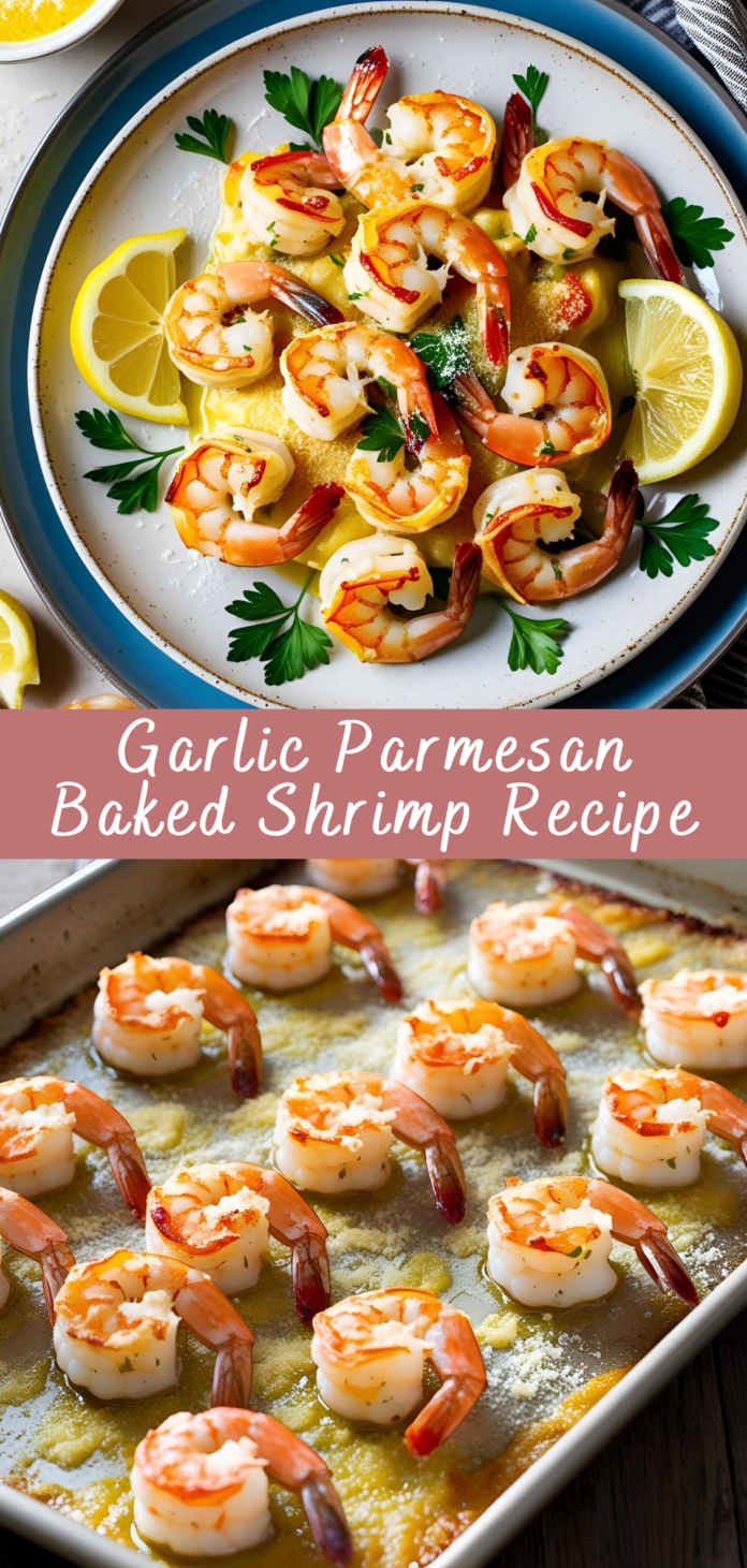 Garlic Parmesan Baked Shrimp Recipe | Cheff Recipes