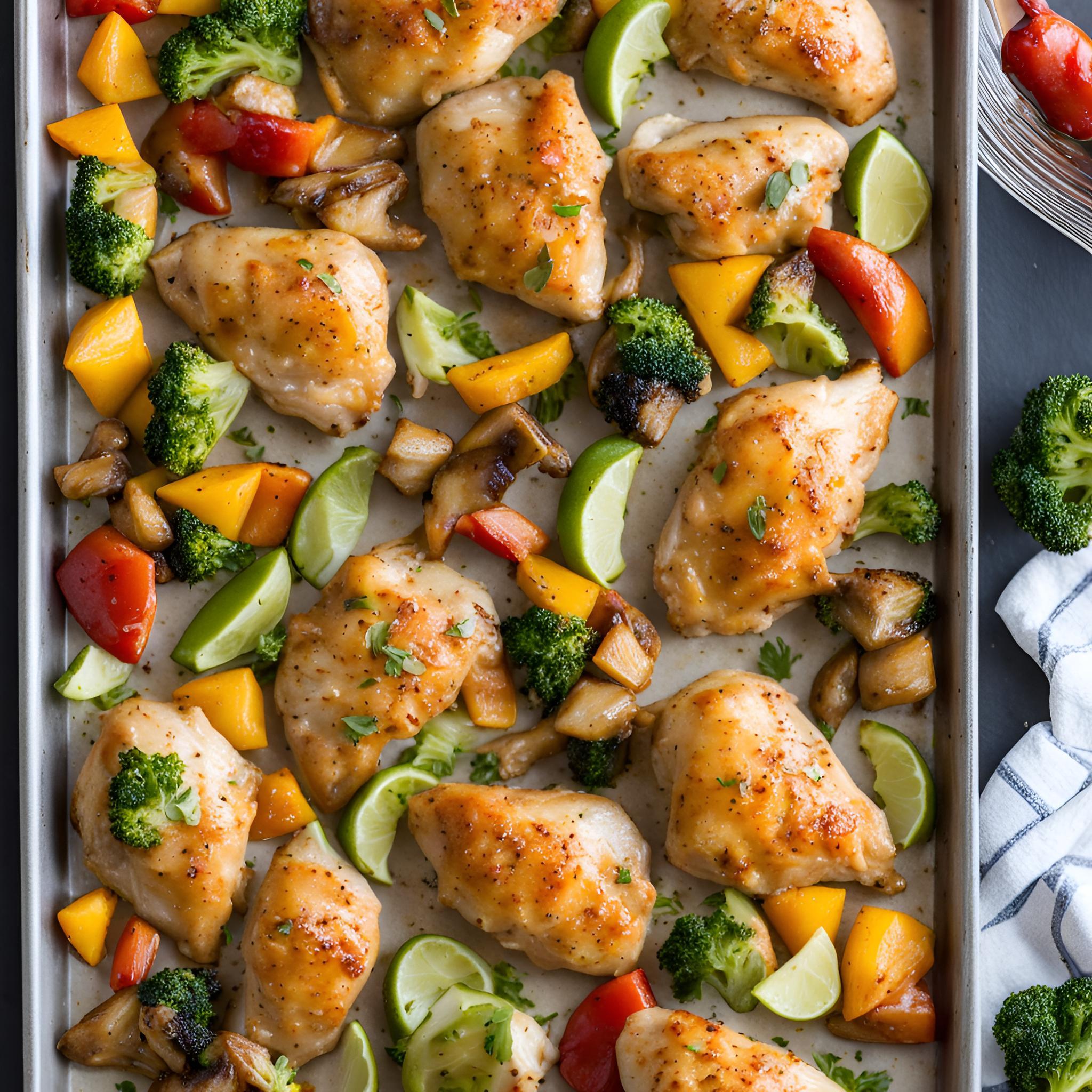 Hawaiian Chicken Sheet Pan Recipe