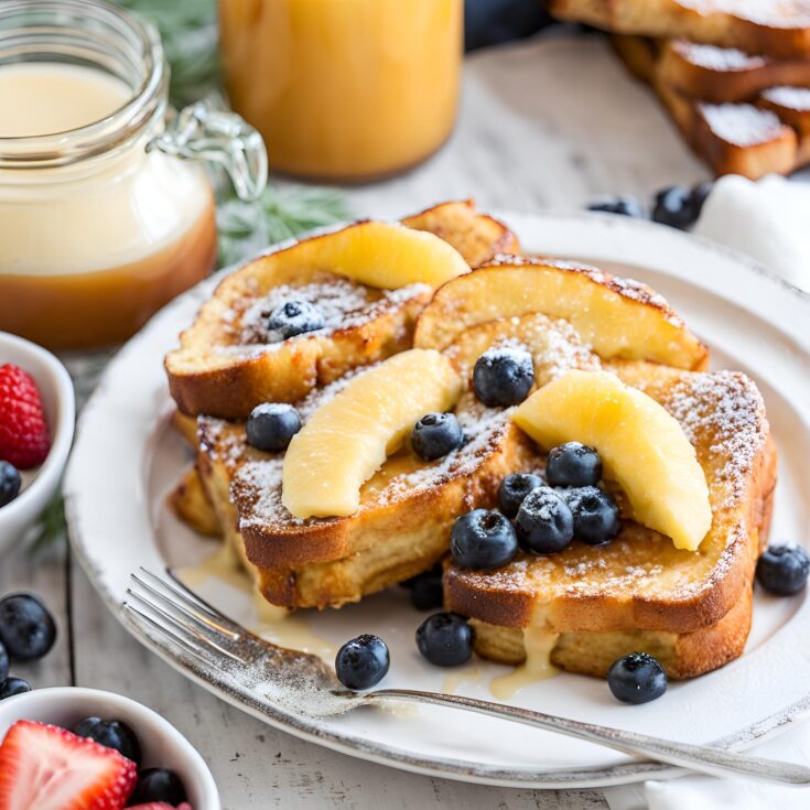 Hawaiian Sweet Roll French Toast Recipe