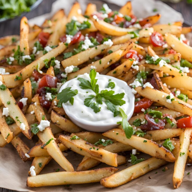 Homemade Greek Fries Recipe