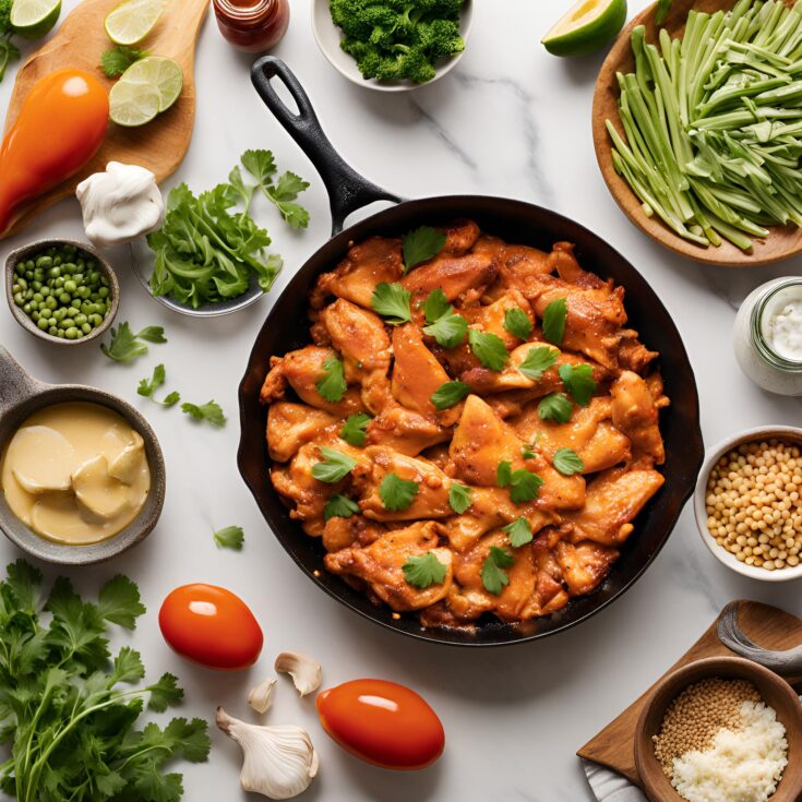 Keto Buffalo Chicken Skillet Recipe