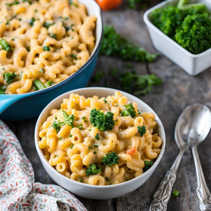 One Pot Veggie Mac and Cheese Recipe