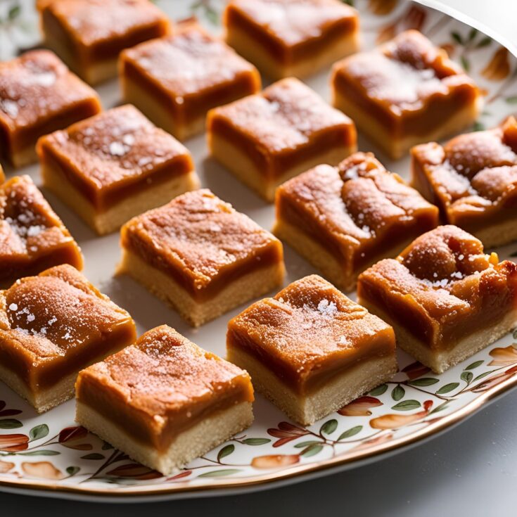 Salted Caramel Butter Bars Recipe