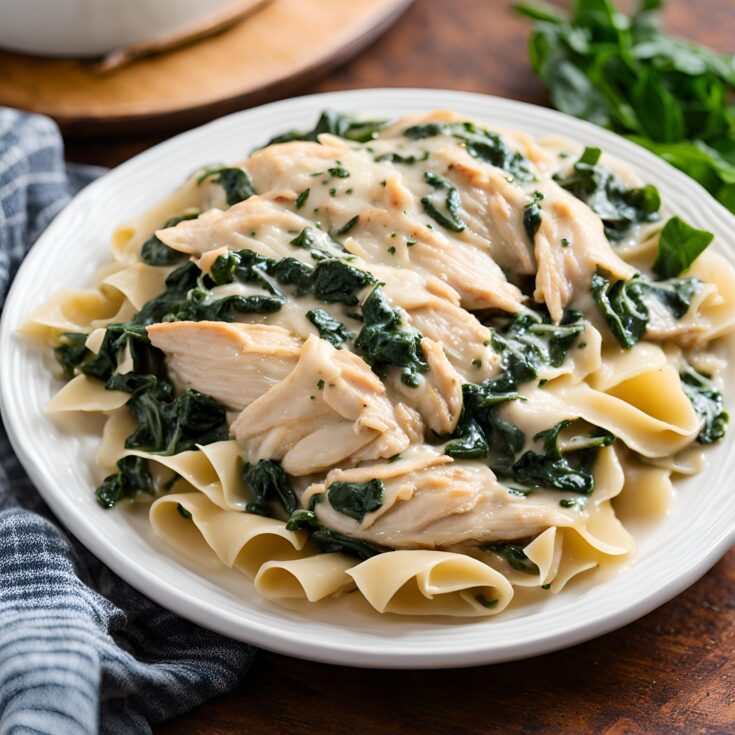 Slow Cooker Chicken Florentine Recipe