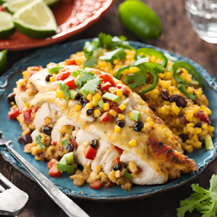 Stuffed Mexican Chicken Breast Delight Recipe