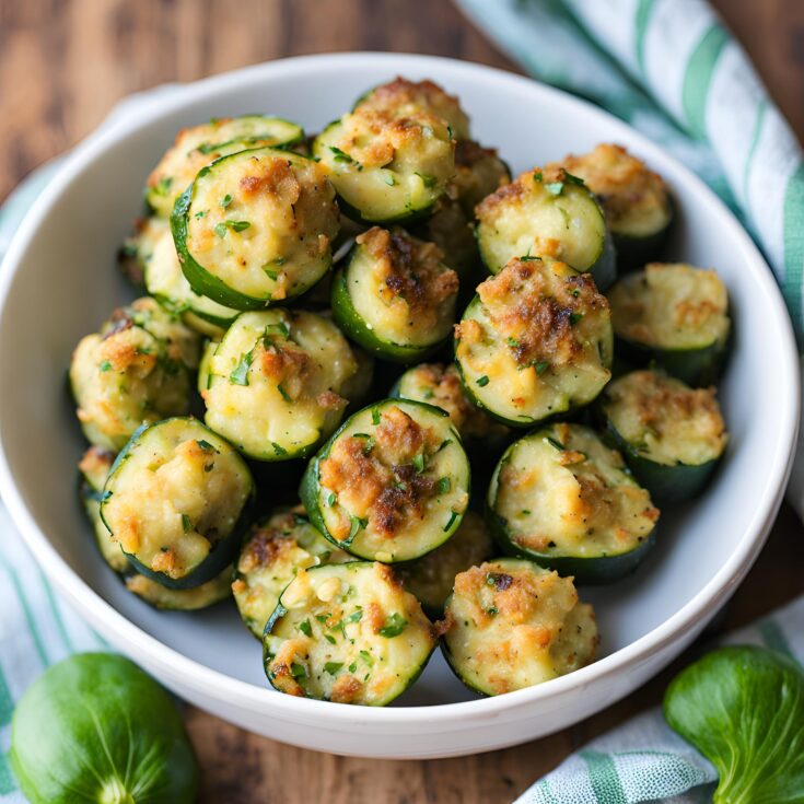 Zucchini Garlic Bites Recipe