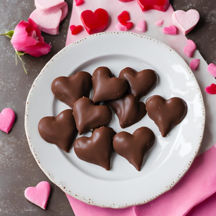 Chocolate Peanut Butter Valentine’s Heart Recipe