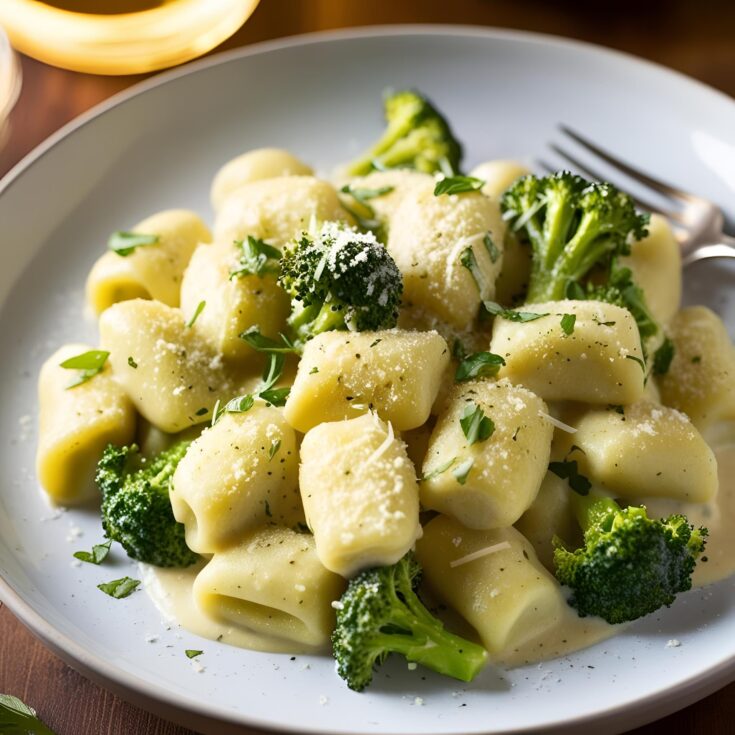 30 Minute One Pan Broccoli Gnocchi Recipe