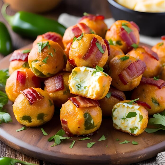 Bacon Jalapeño Popper Cheese Balls Recipe