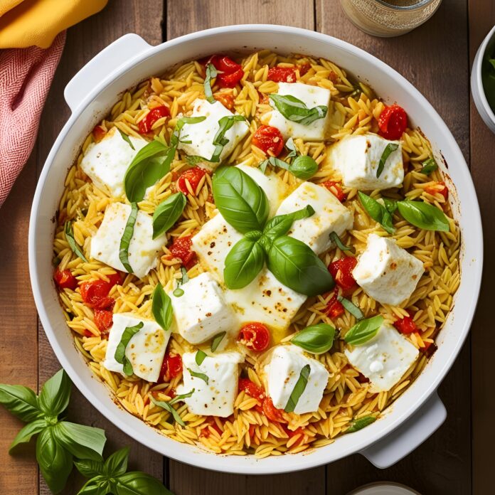 Baked Feta Orzo Recipe