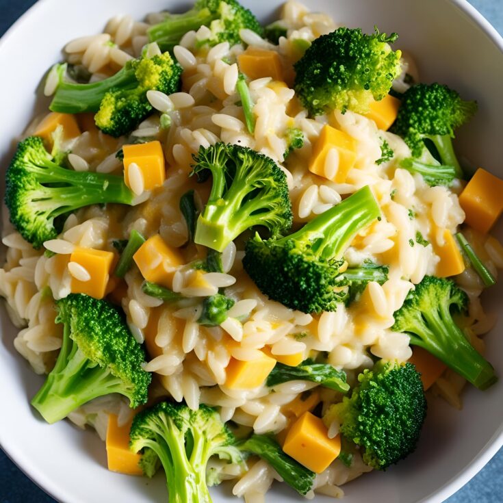 Broccoli and Cheese Risotto Recipe