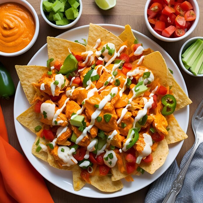 Buffalo Chicken Nachos Recipe