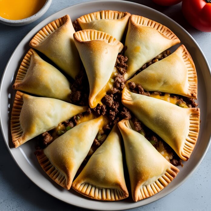 Cheesy Ground Beef Empanadas Recipe