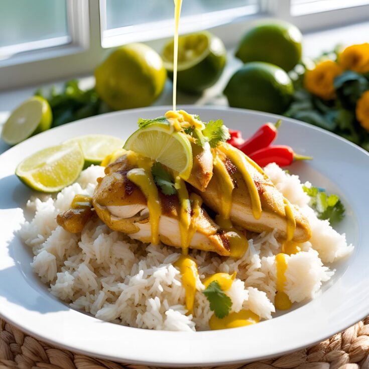 Coconut Lime Chicken and Rice Recipe