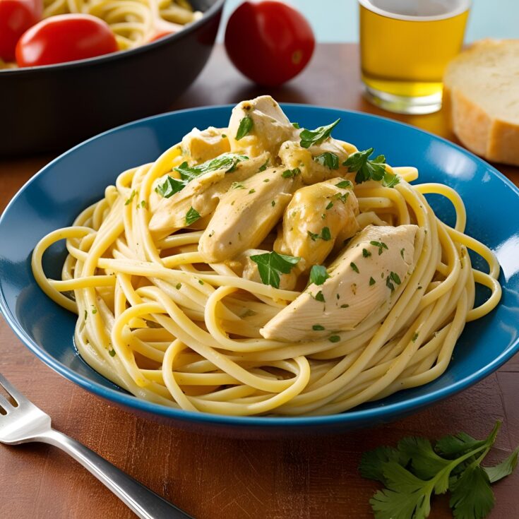 Cowboy Butter Chicken Linguine Recipe