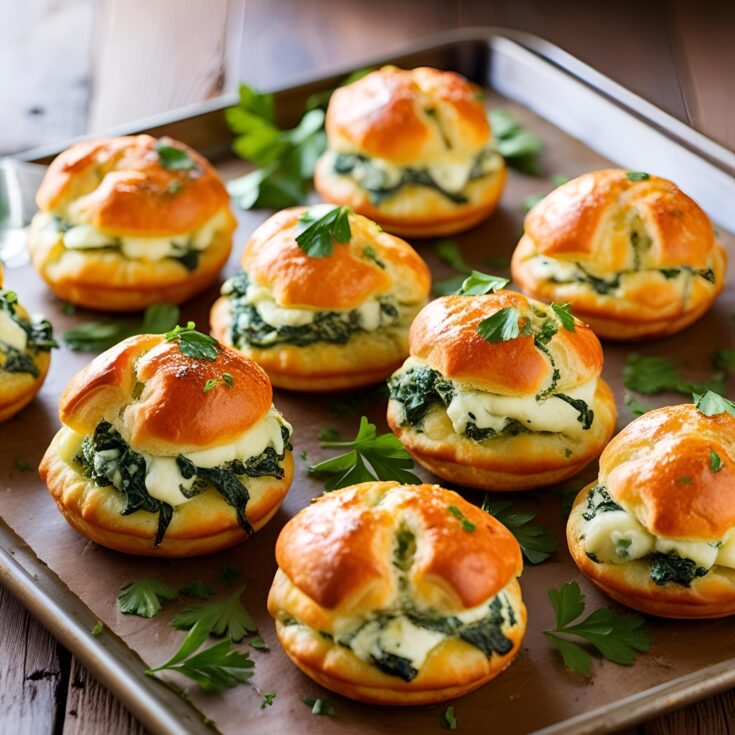 Cream Cheese Spinach Puffs Recipe