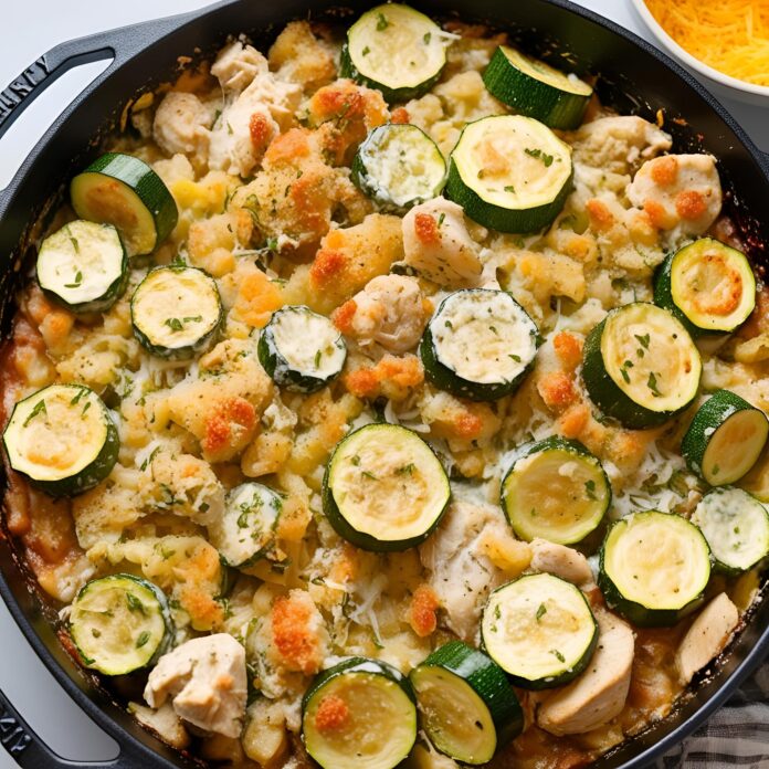 Creamy Chicken and Zucchini Casserole Recipe