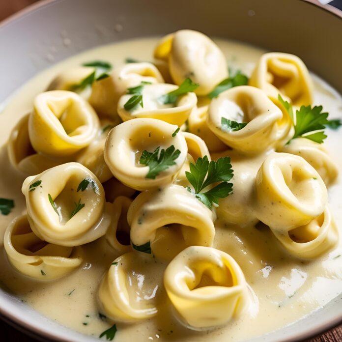 Creamy Garlic Butter Sauce for Tortellini Recipe