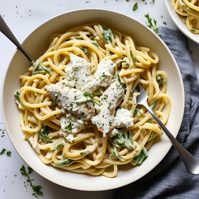 Creamy Ricotta Chicken Pasta Recipe