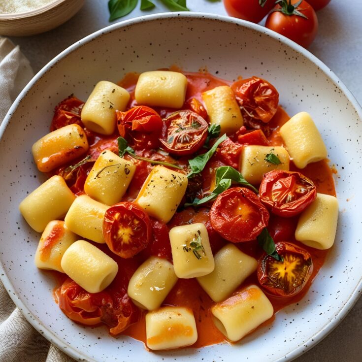 Creamy Roasted Tomato Gnocchi Recipe