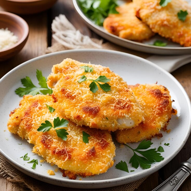 Crispy Parmesan Chicken Cutlets Recipe