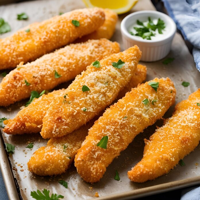 Crispy Parmesan Chicken Tenders Recipe
