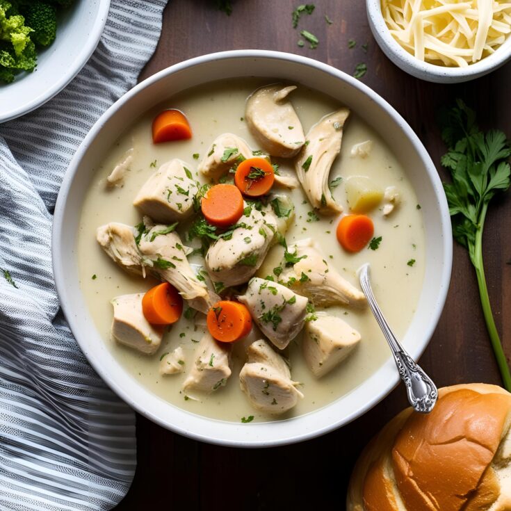 Crock Pot Creamy Chicken Stew Recipe