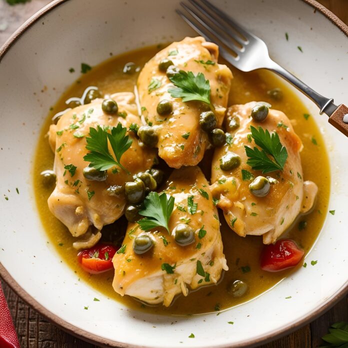 CrockPot Chicken Piccata Recipe