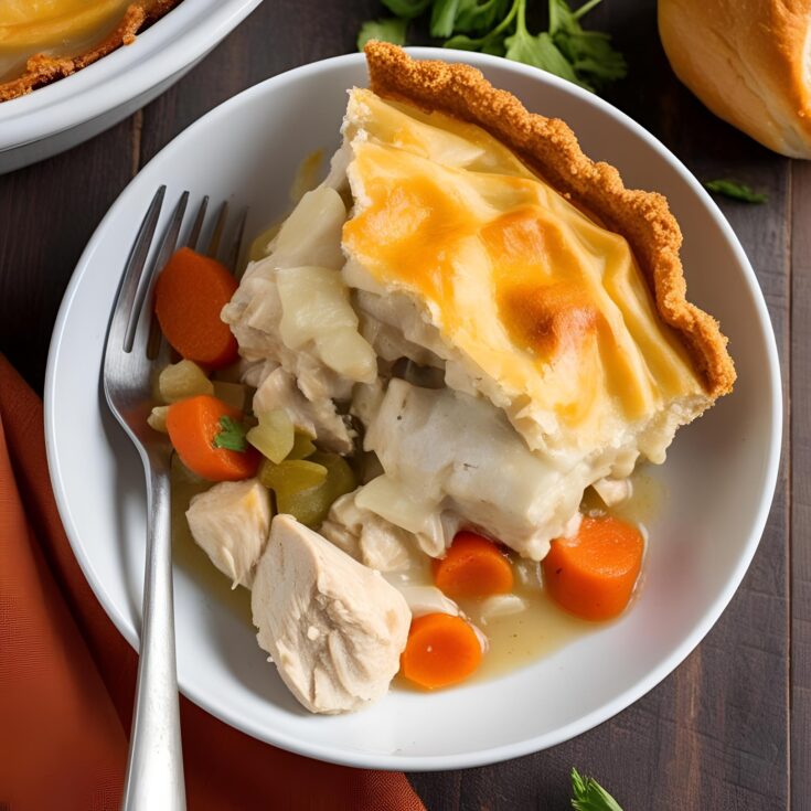 Crockpot Chicken Pot Pie Casserole Recipe