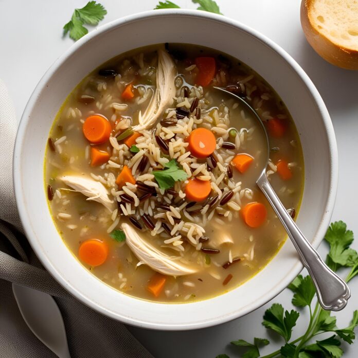 Crockpot Chicken Wild Rice Soup Recipe