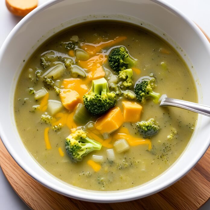 Easy Broccoli Cheddar Soup Recipe