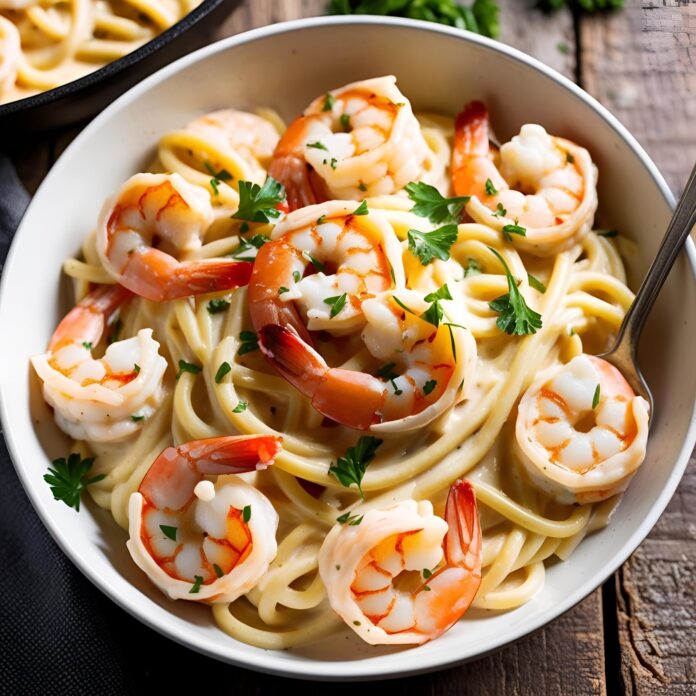 Easy Low Carb Shrimp Alfredo Recipe