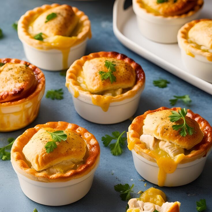 Mini Chicken Pot Pies Recipe