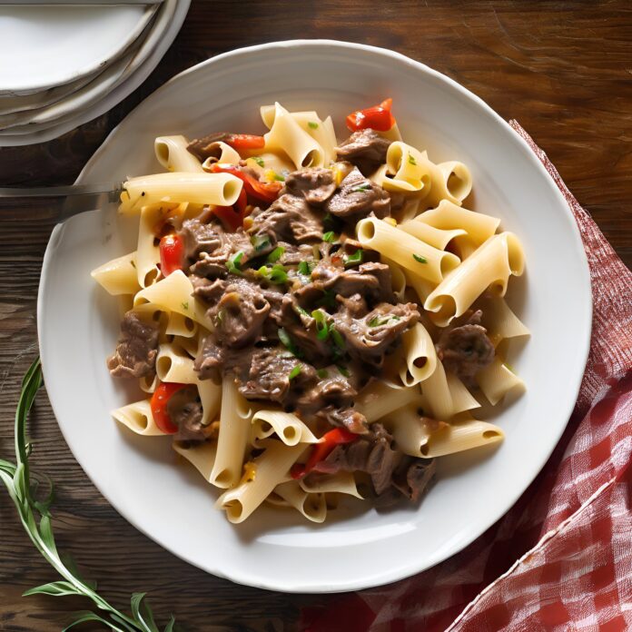 Pepper Steak Pasta Delight Recipe