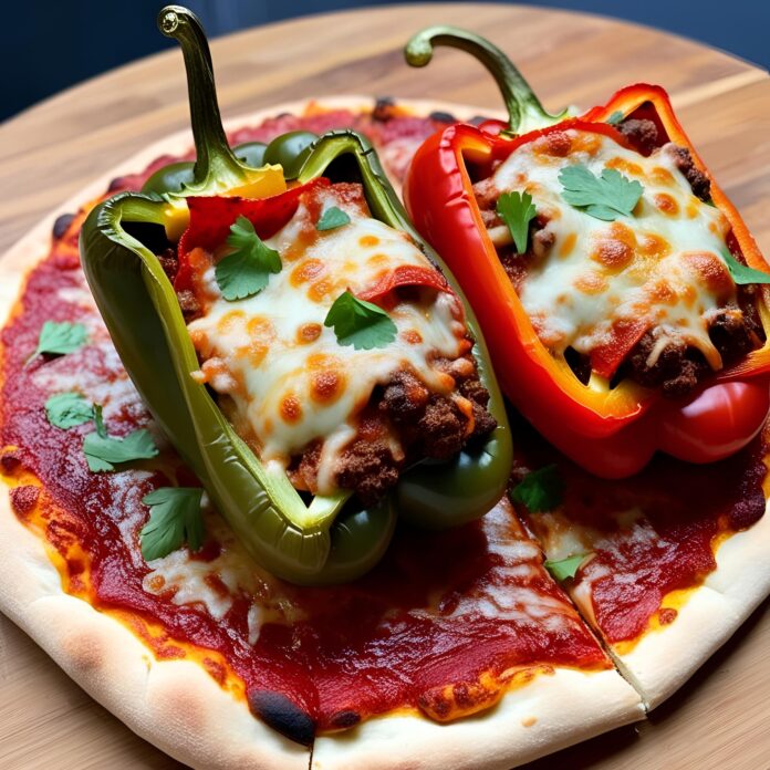 Pizza Stuffed Peppers Recipe