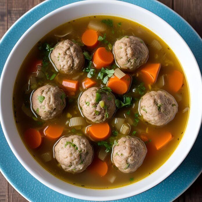 Turkey Meatball Soup Recipe