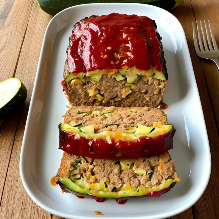 Zucchini Ranch Meatloaf Recipe