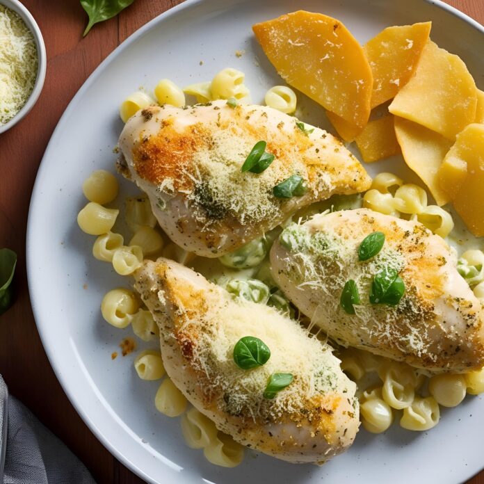 Baked Caesar Chicken Recipe