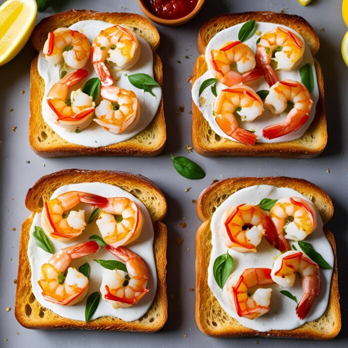 Baked Shrimp Toast Recipe