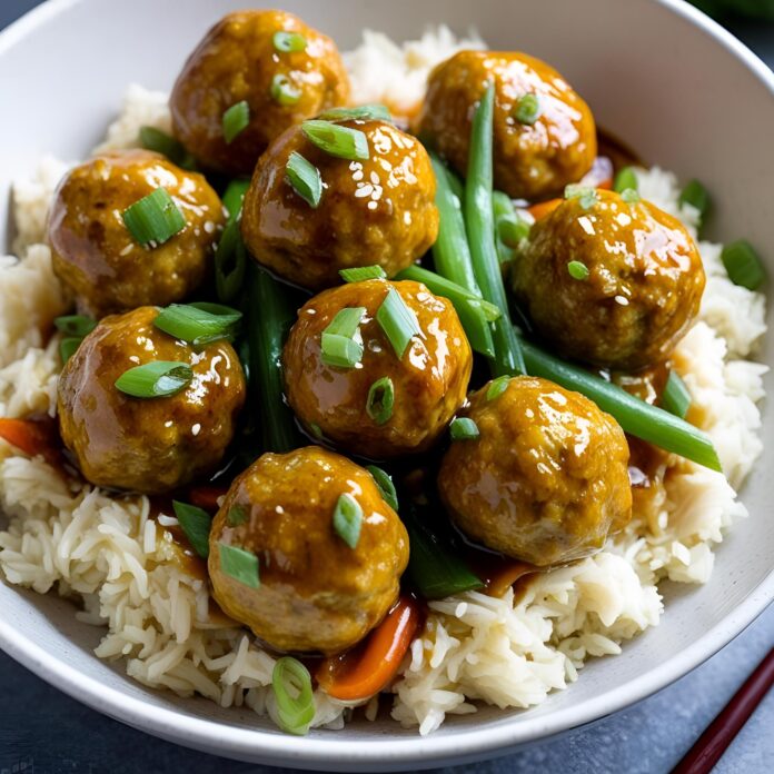 Best Asian Chicken Meatballs Recipe