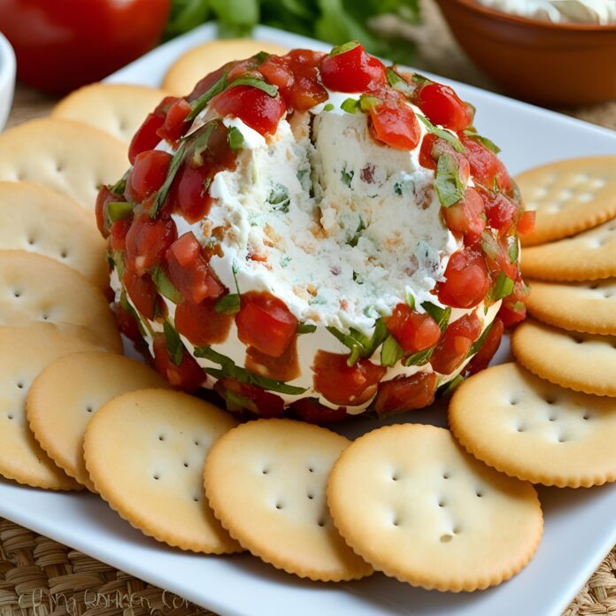 Bruschetta Cheese Ball Recipe