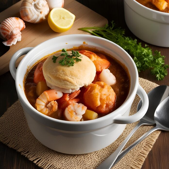 Cajun Seafood Pot Pie Recipe