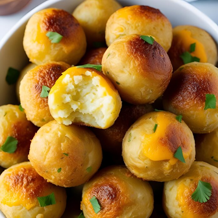 Cheesy Mashed Potato Balls Recipe